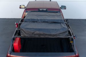 Ford F150 Raptor Truck Bed Rack - DV8 Offroad - MTO Series 2pc Adjustable - `09-`23